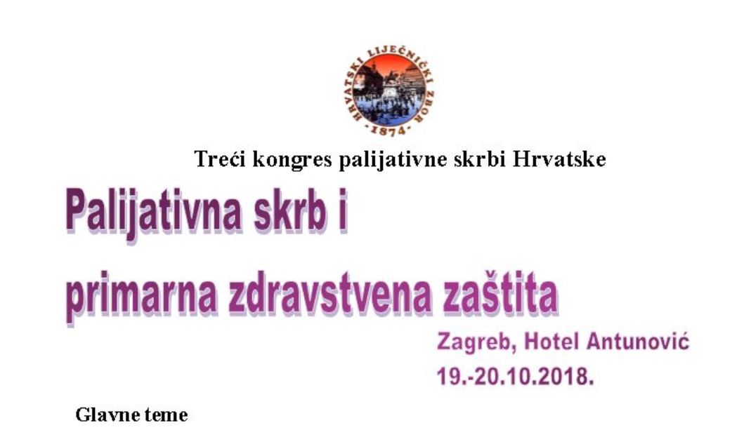 Treći kongres palijativne skrbi Hrvatske